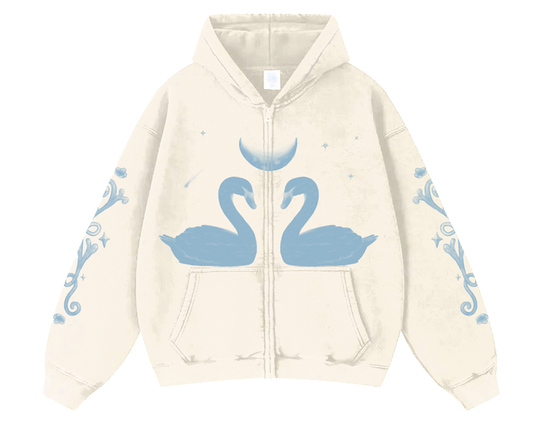 Swan Zip Up